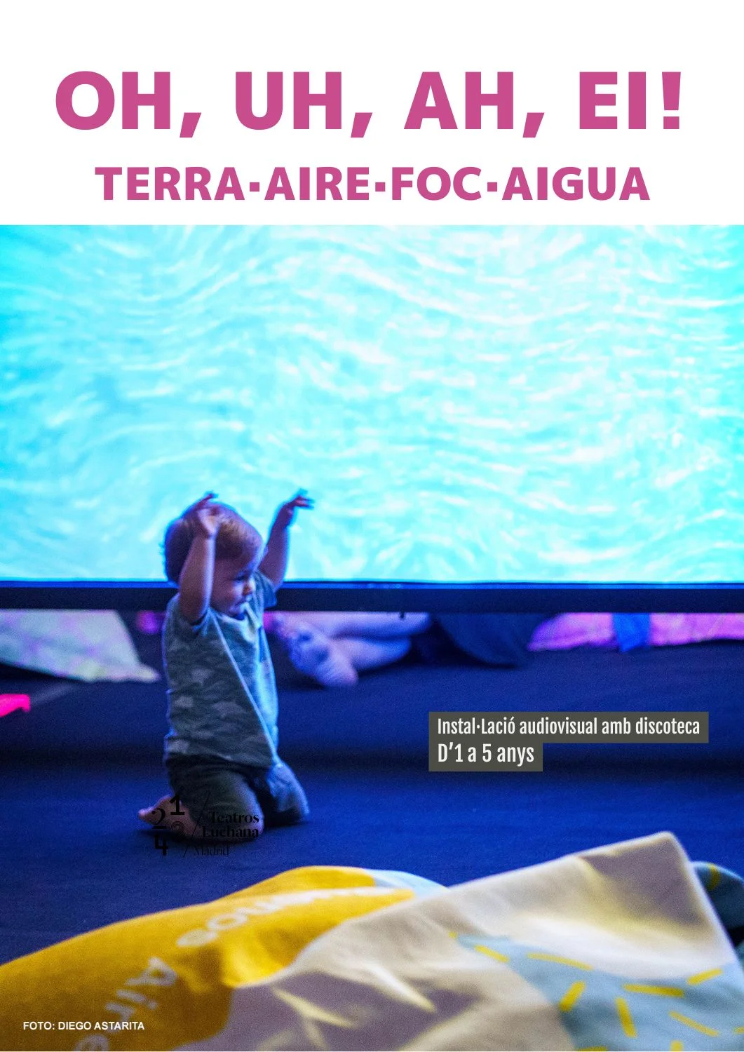 OH UH AH EI! Instal·lació audiovisual amb discoteca